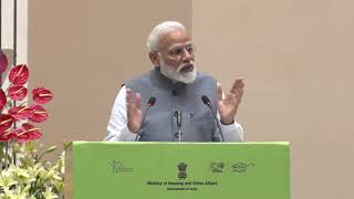 Hon'ble PM addressing the GHTC-Construction Technology
