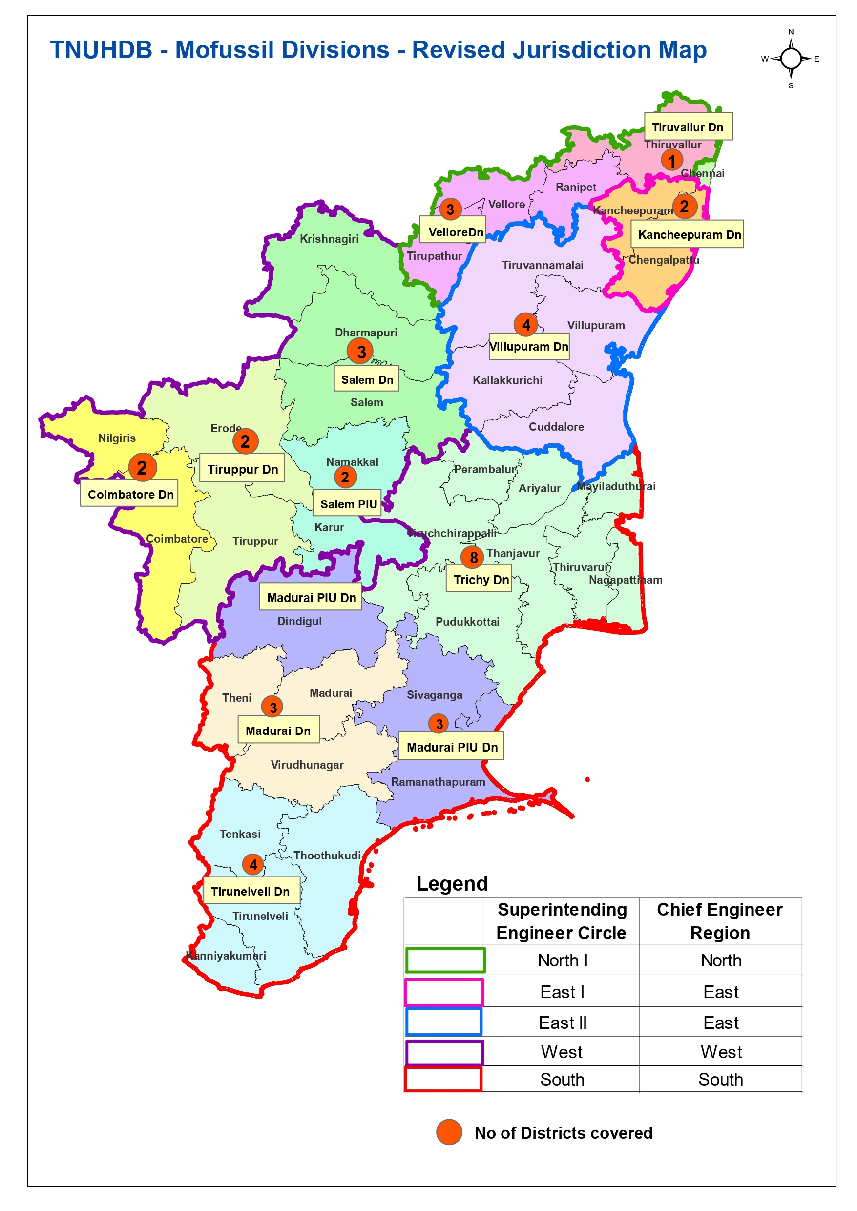 Mofussil Divisions